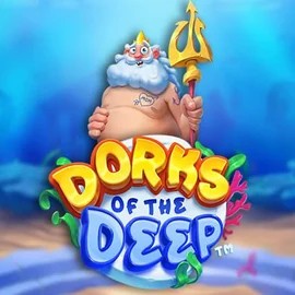 Dorks of the Deep online game logo by Hacksaw Gaming on winsharkscasino.org