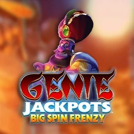 Genie Jackpots: Big Spin Frenzy logo by Blueprint Gaming Winshark Casino