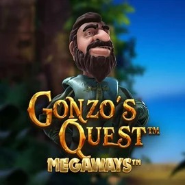 Gonzo's Quest Megaways slot visual from Red Tiger Gaming available on winsharkscasino.org