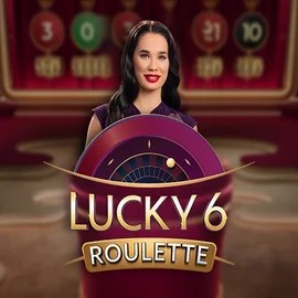 Lucky 6 Roulette logo by Pragmatic Play at Winshark Casino