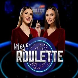 Official Live Casino logo: Mega Roulette by Pragmatic Play at Winshark Casino