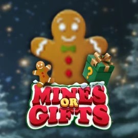 Mines of Gifts logo by Funky Games Winshark Casino