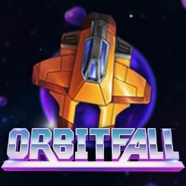 Orbitfall by ELK Studios, showcased at winsharkscasino.org – game logo