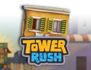 Tower Rush online game logo by Galaxsys on winsharkscasino.org