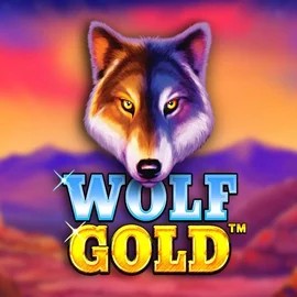 Wolf Gold slot logo by Pragmatic Play at Winshark Casino