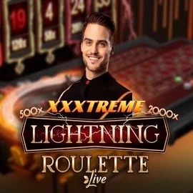 XXXtreme Lightning Roulette logo by Evolution Winshark Casino
